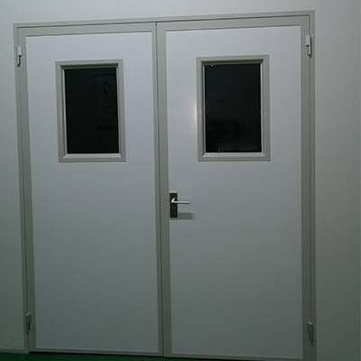 Aluminum alloy double sealing door