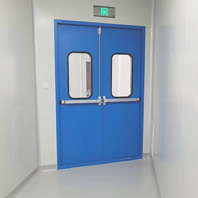 Steel escape door